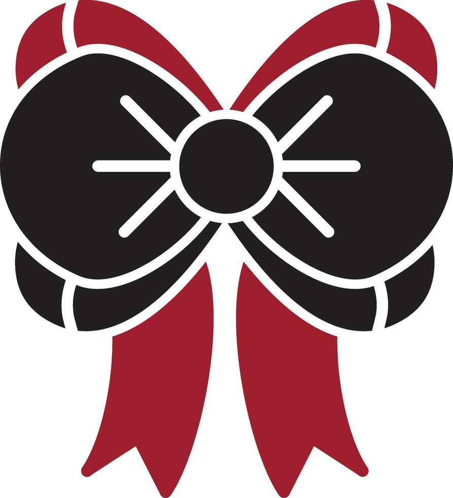 Ribbon Bow Vector Icon