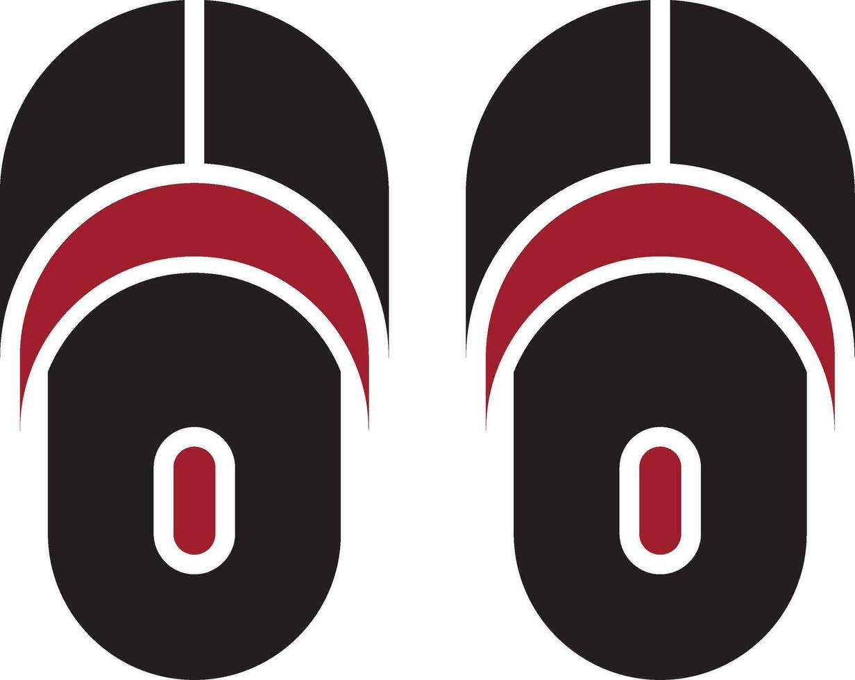 Slippers Vector Icon