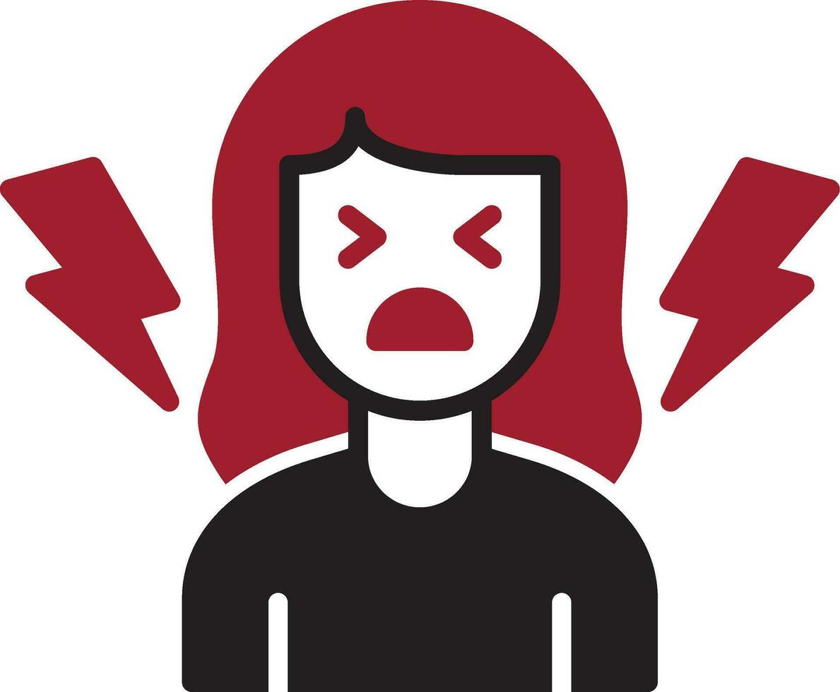 Suffer Vector Icon