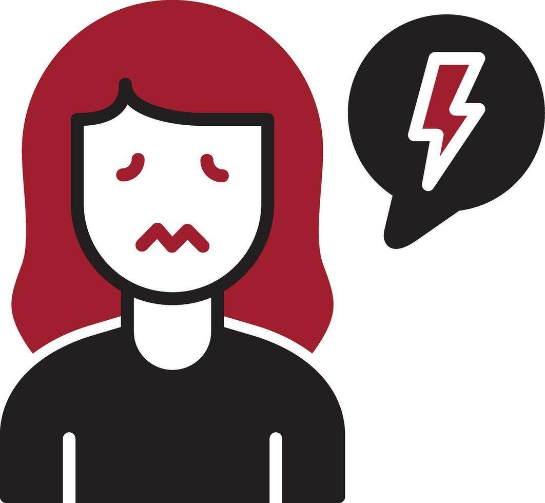 Overwhelmed Vector Icon