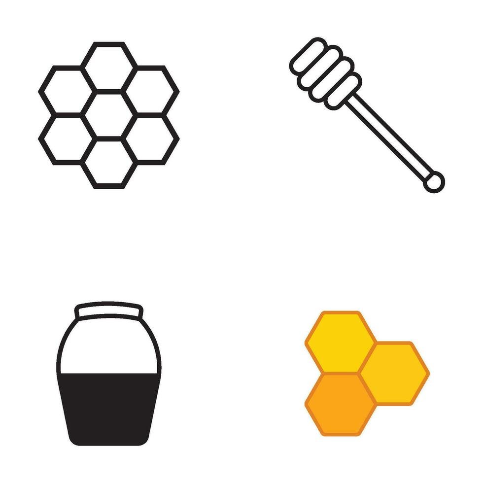 honey icon vector