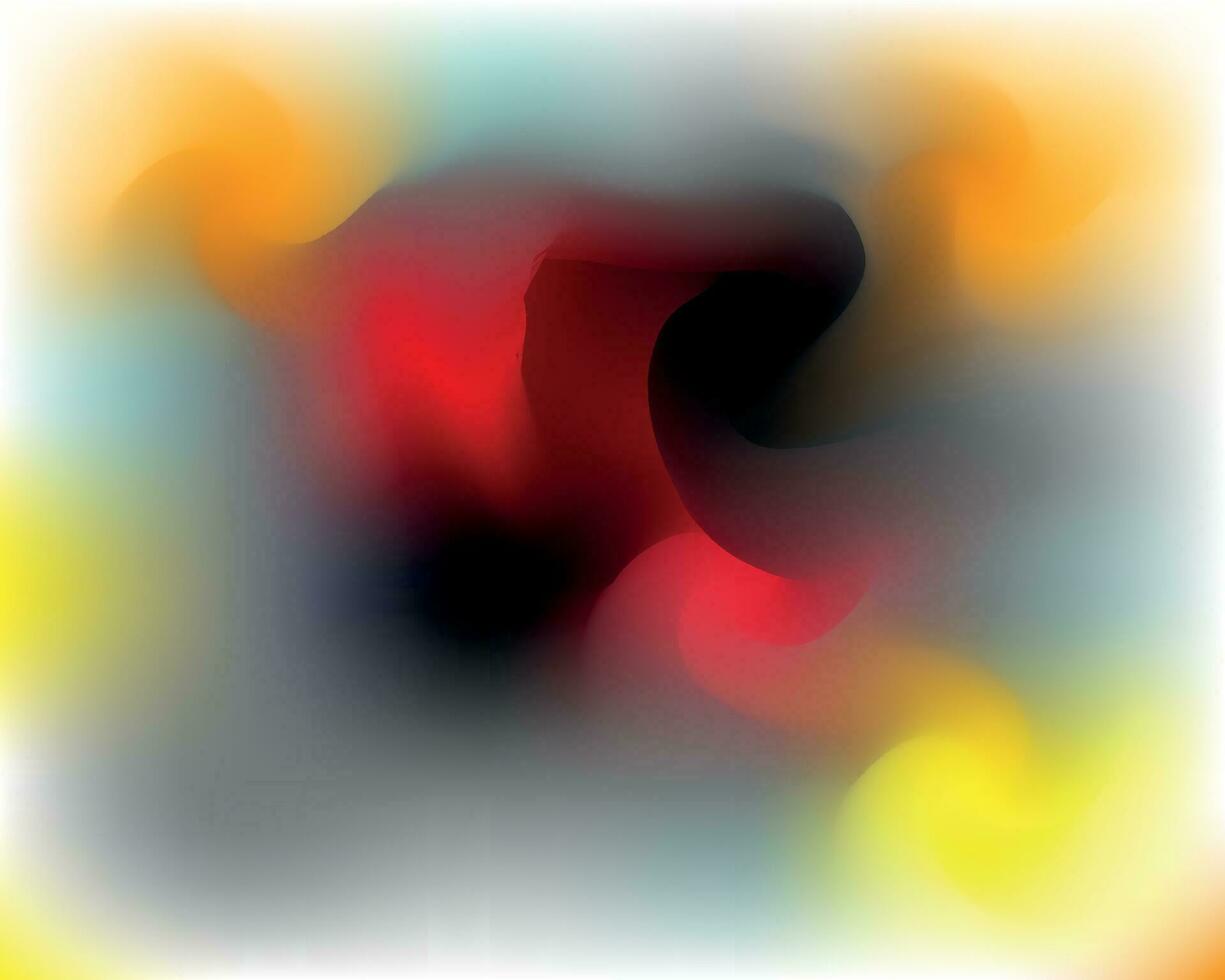 Gradient blurred colored abstract background. vector