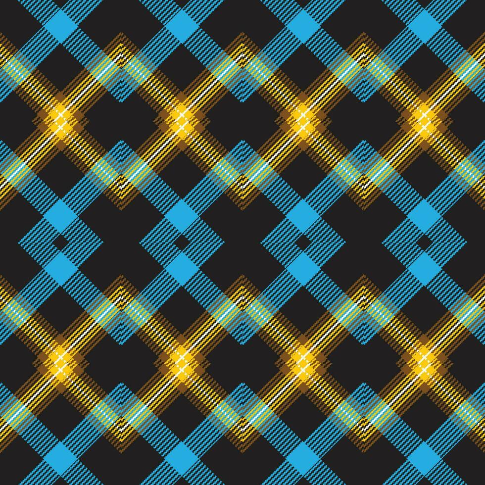 With a tartan check plaid background, this vector fabric texture has a seamless design.