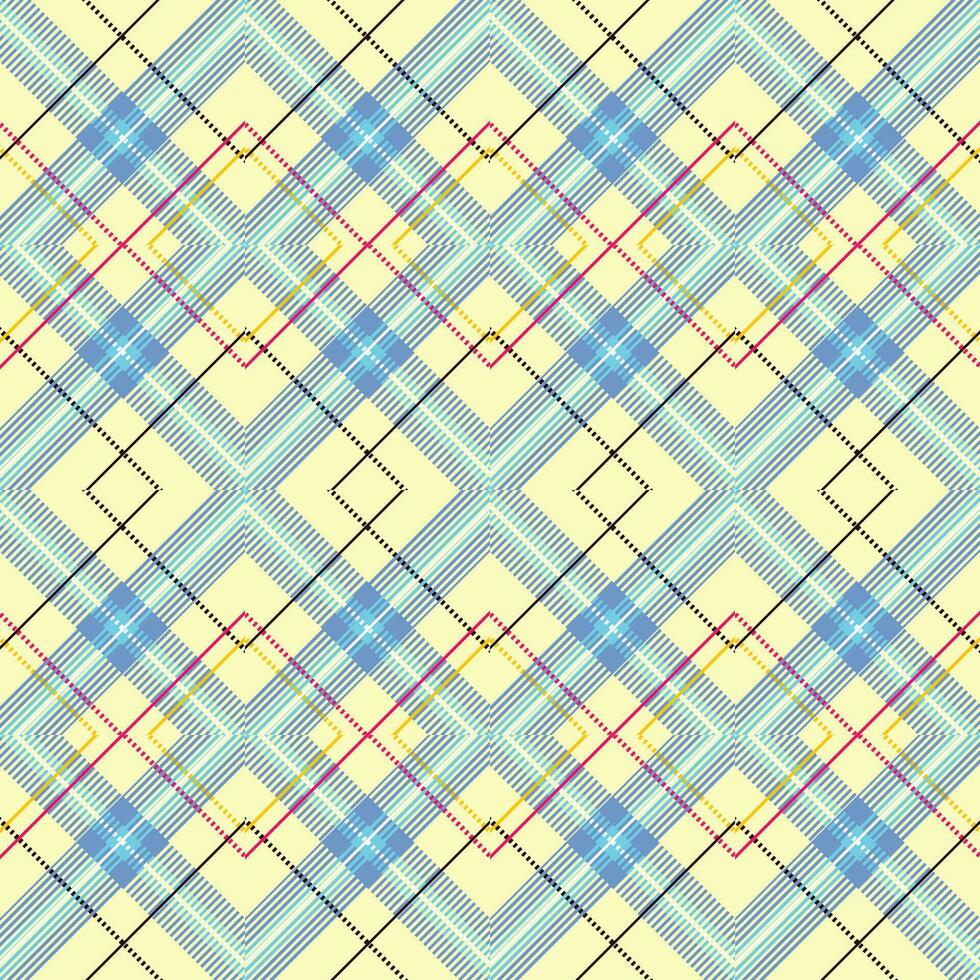 Scottish tartan plaid repeated vector seamless pattern for the background