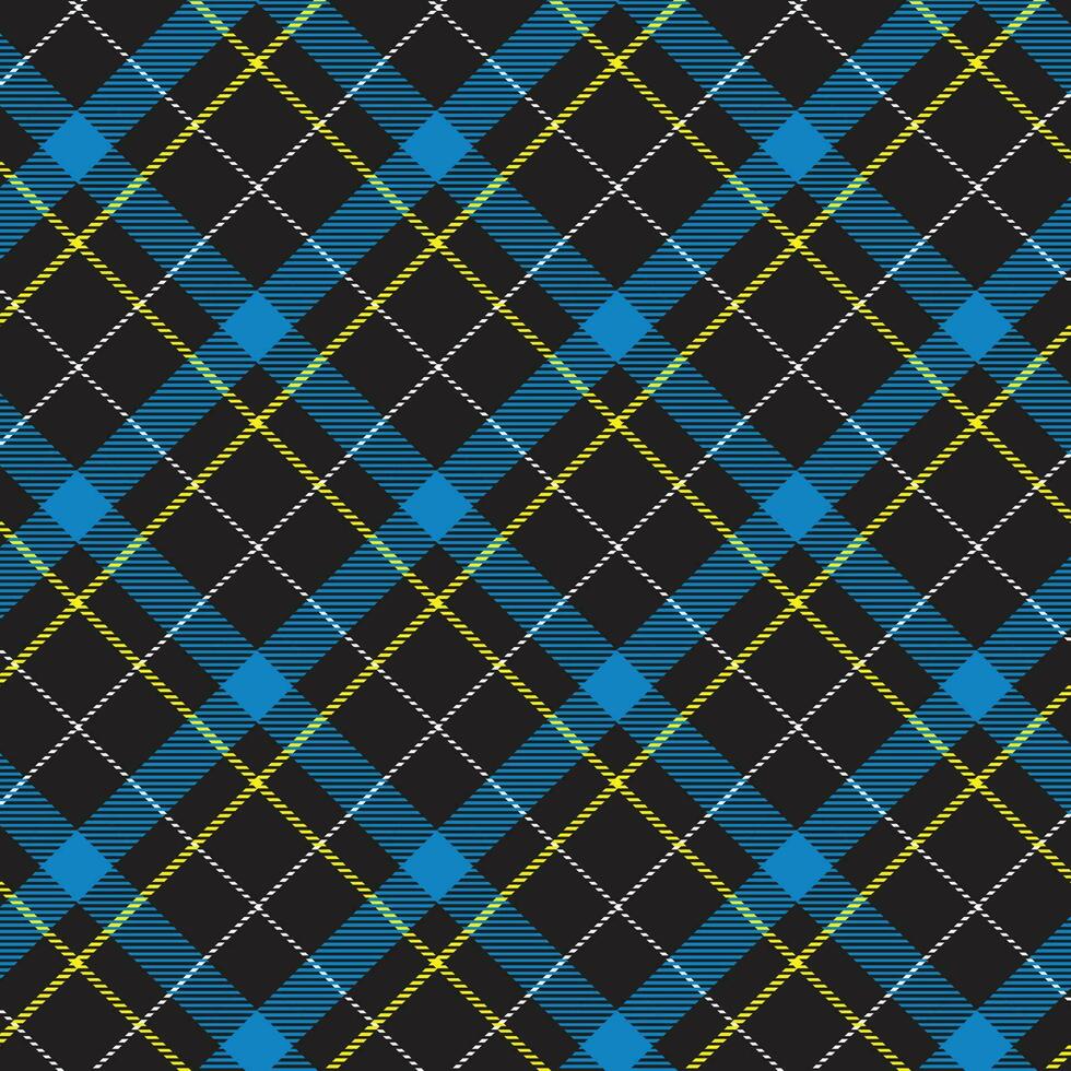 With a tartan check plaid background, this vector fabric texture has a seamless design.