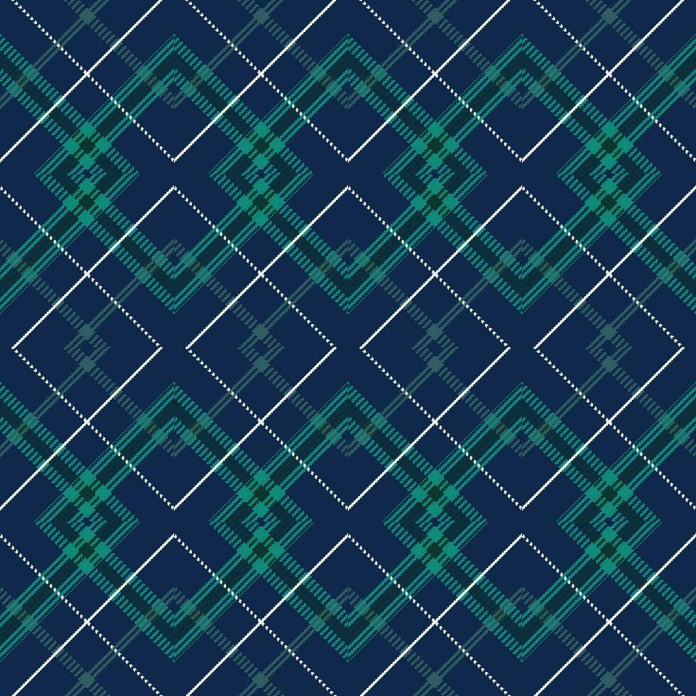 With a tartan check plaid background, this vector fabric texture has a seamless design.