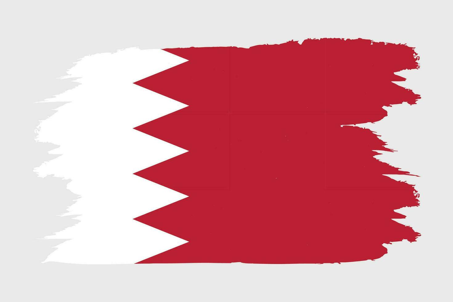 Bahrain national flag in vector