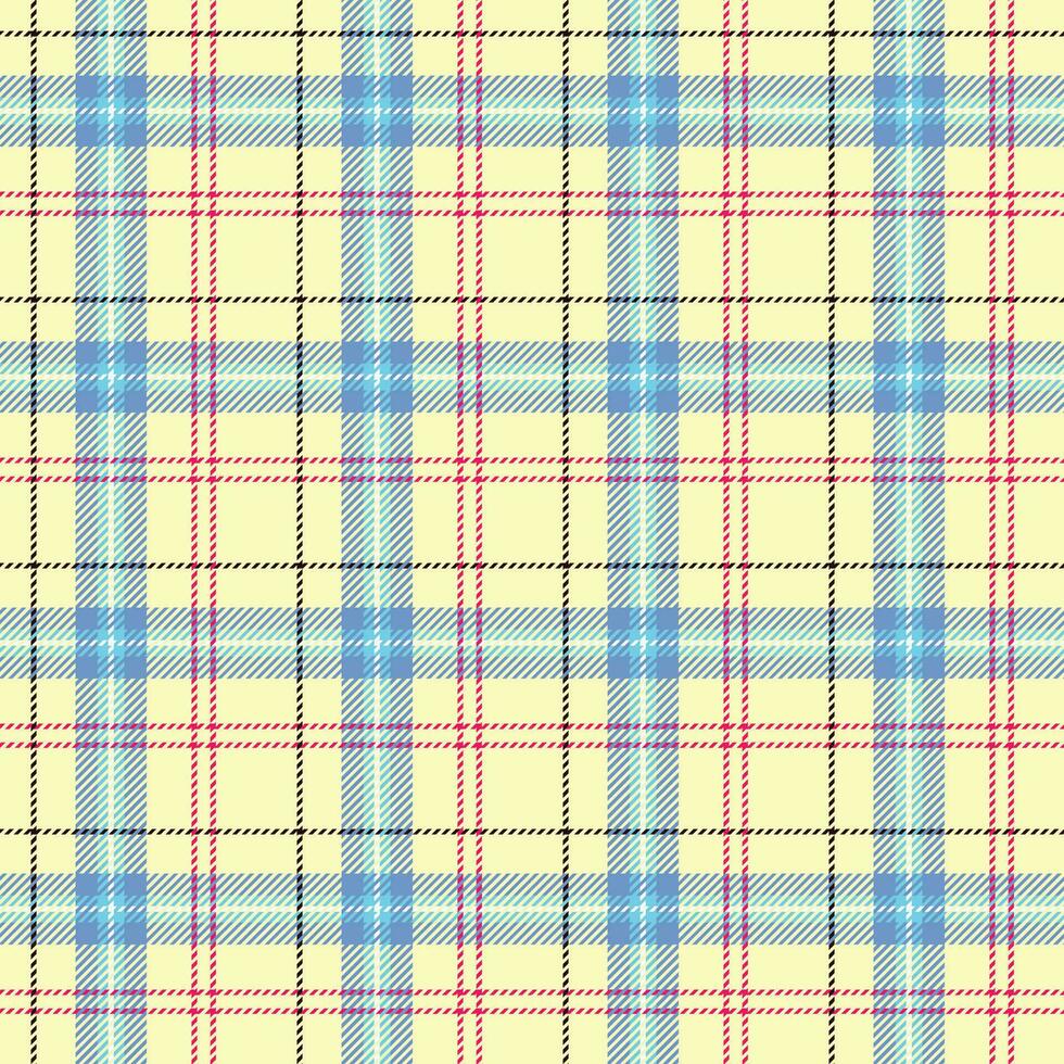 Scottish tartan plaid repeated vector seamless pattern for the background