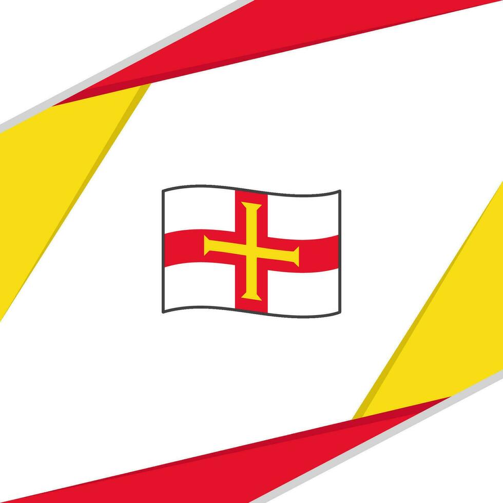 Guernsey Flag Abstract Background Design Template. Guernsey Independence Day Banner Social Media Post. Guernsey vector