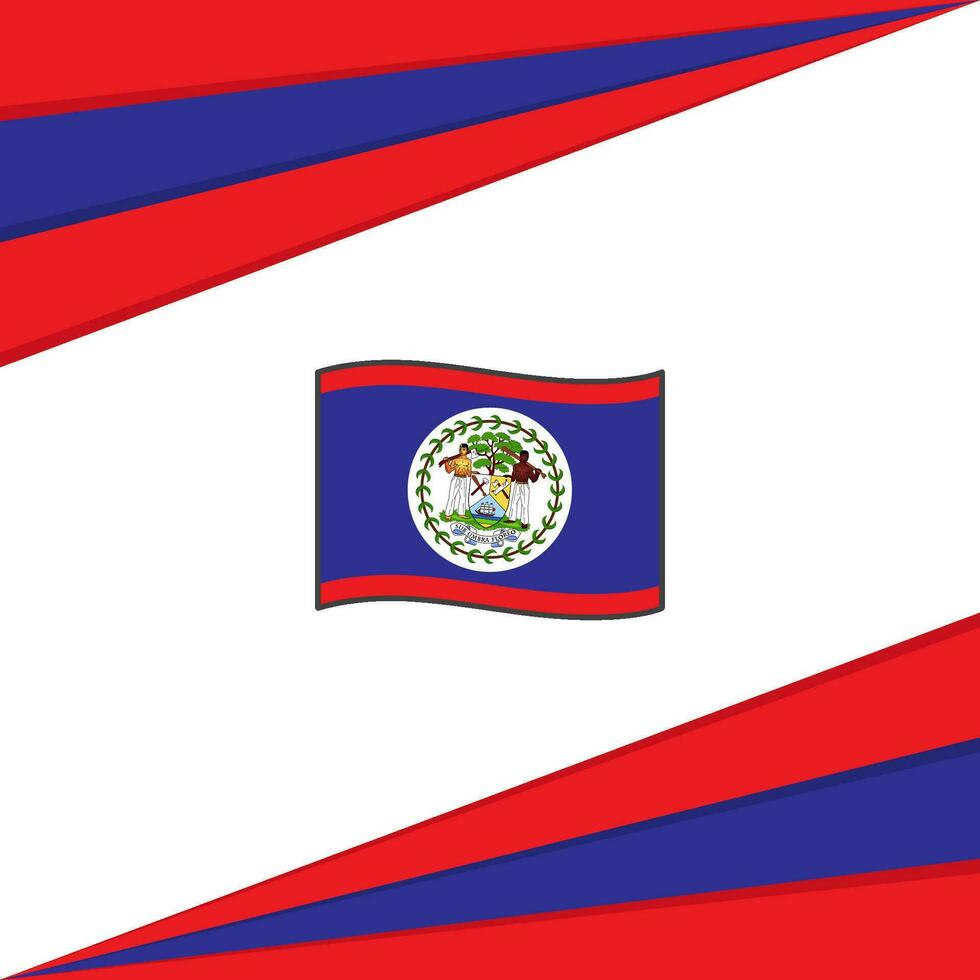 belice bandera resumen antecedentes diseño modelo. belice independencia día bandera social medios de comunicación correo. belice diseño vector