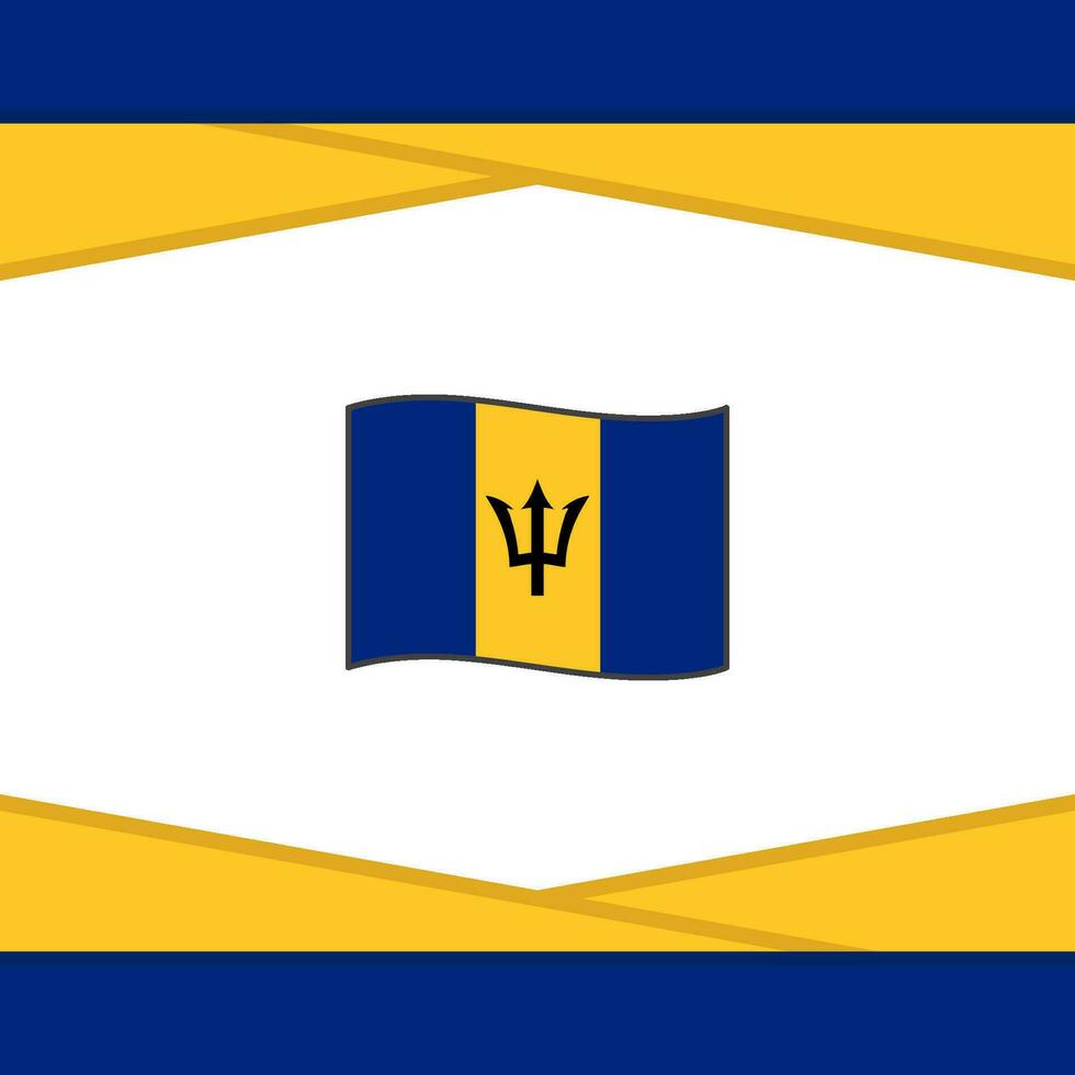 barbados bandera resumen antecedentes diseño modelo. barbados independencia día bandera social medios de comunicación correo. barbados vector