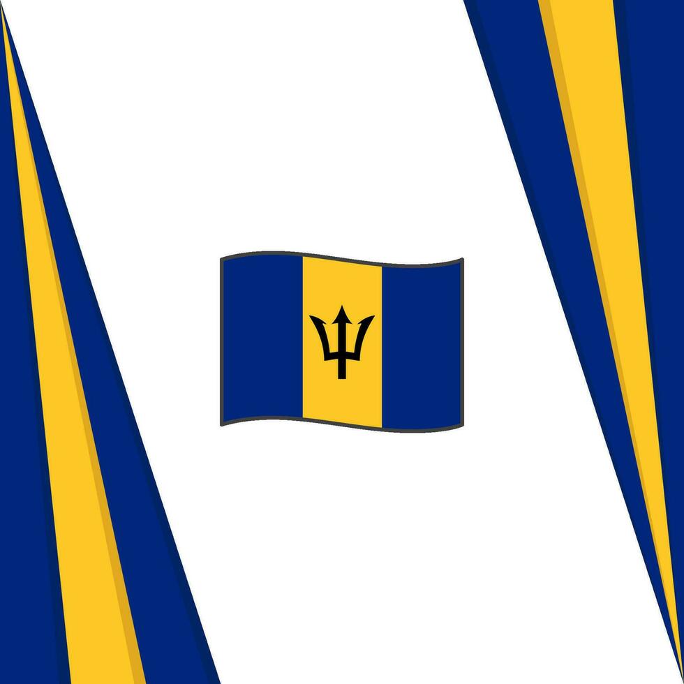 barbados bandera resumen antecedentes diseño modelo. barbados independencia día bandera social medios de comunicación correo. barbados bandera vector