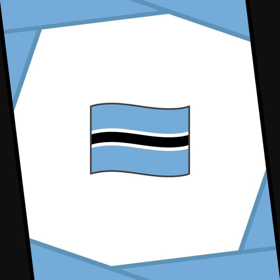 Botswana bandera resumen antecedentes diseño modelo. Botswana independencia día bandera social medios de comunicación correo. Botswana bandera vector