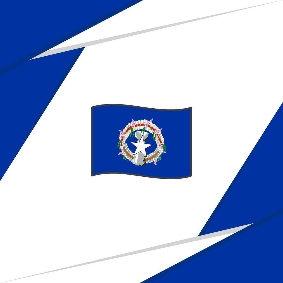 Northern Mariana Islands Flag Abstract Background Design Template. Northern Mariana Islands Independence Day Banner Social Media Post. Northern Mariana Islands vector