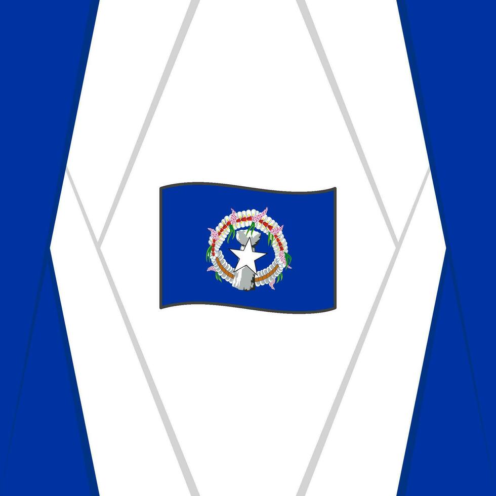 Northern Mariana Islands Flag Abstract Background Design Template. Northern Mariana Islands Independence Day Banner Social Media Post. Northern Mariana Islands Background vector