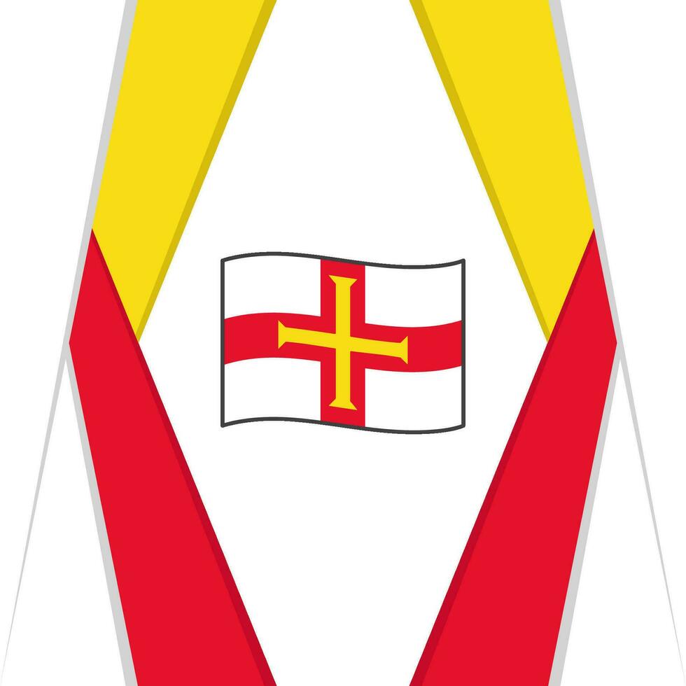 Guernsey Flag Abstract Background Design Template. Guernsey Independence Day Banner Social Media Post. Guernsey Background vector