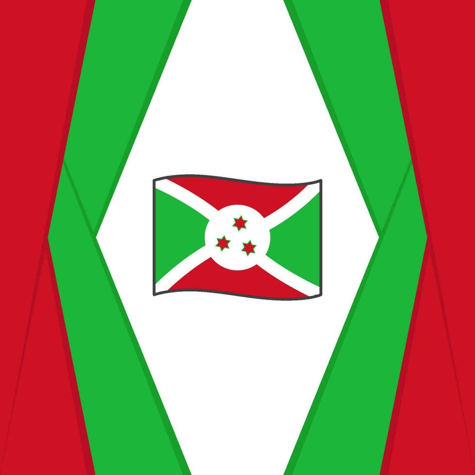 Burundi bandera resumen antecedentes diseño modelo. Burundi independencia día bandera social medios de comunicación correo. Burundi antecedentes vector