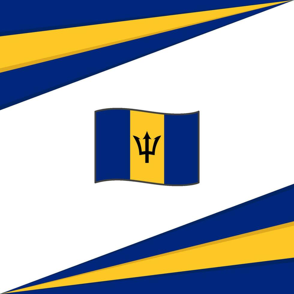 barbados bandera resumen antecedentes diseño modelo. barbados independencia día bandera social medios de comunicación correo. barbados diseño vector