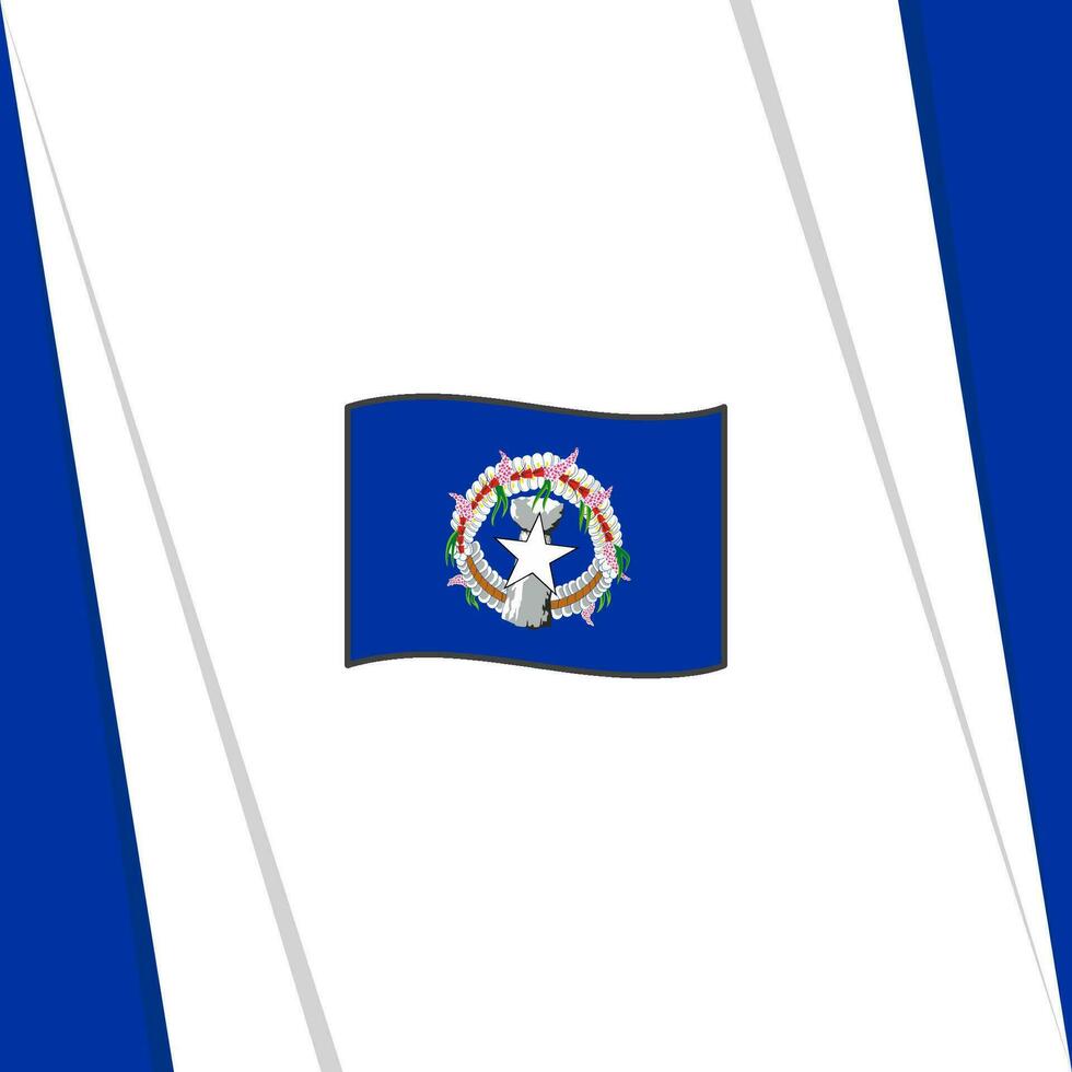 Northern Mariana Islands Flag Abstract Background Design Template. Northern Mariana Islands Independence Day Banner Social Media Post. Northern Mariana Islands Flag vector