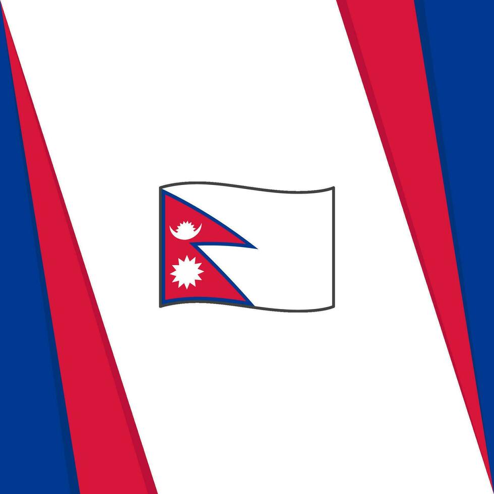 Nepal bandera resumen antecedentes diseño modelo. Nepal independencia día bandera social medios de comunicación correo. Nepal bandera vector