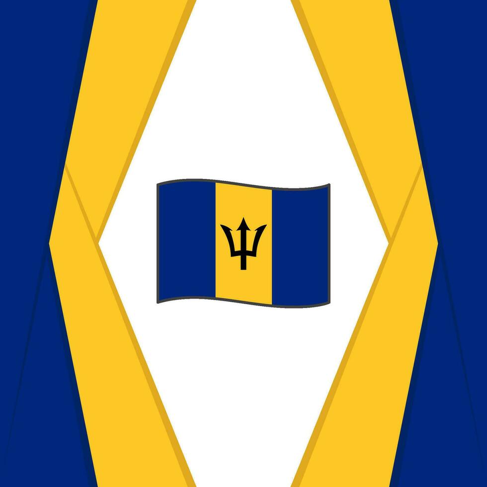 barbados bandera resumen antecedentes diseño modelo. barbados independencia día bandera social medios de comunicación correo. barbados antecedentes vector