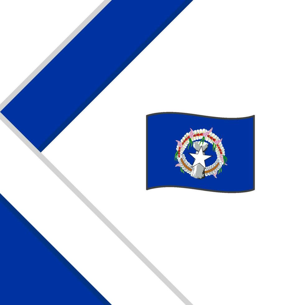 Northern Mariana Islands Flag Abstract Background Design Template. Northern Mariana Islands Independence Day Banner Social Media Post. Northern Mariana Islands Illustration vector