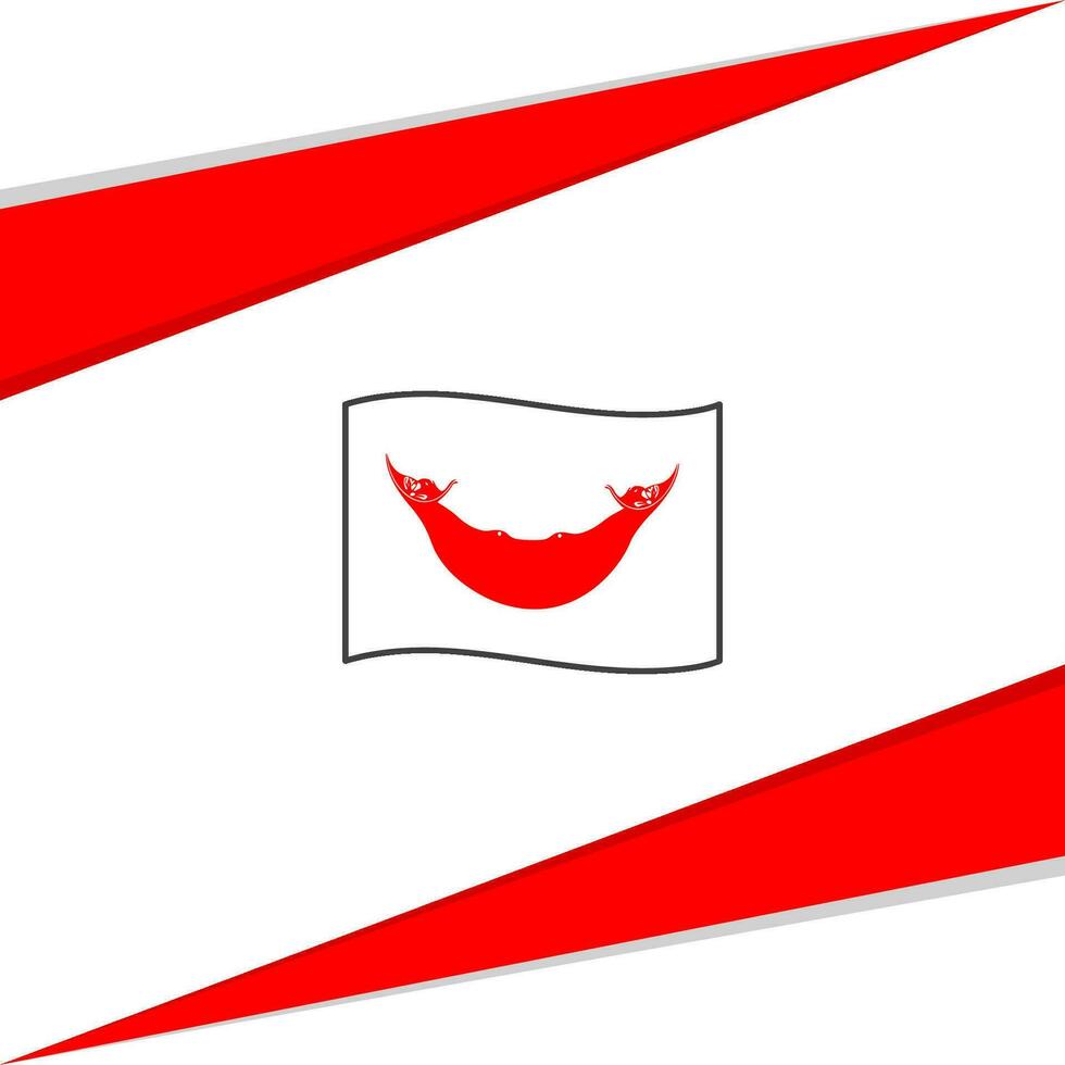 Easter Island Flag Abstract Background Design Template. Easter Island Independence Day Banner Social Media Post. Easter Island Design vector