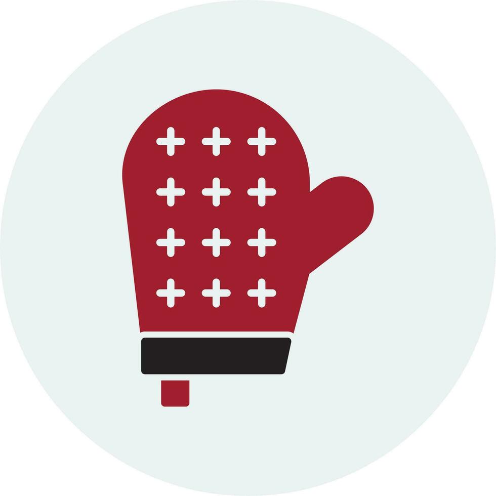 Oven Glove Vector Icon