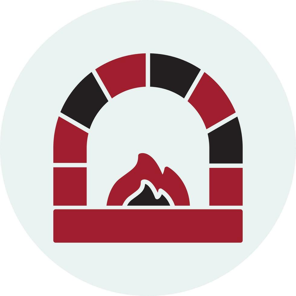 Stone Oven Vector Icon