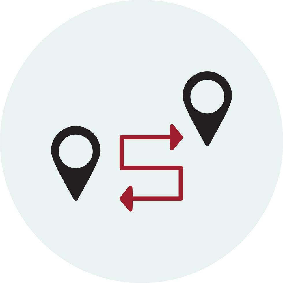 Route Vector Icon