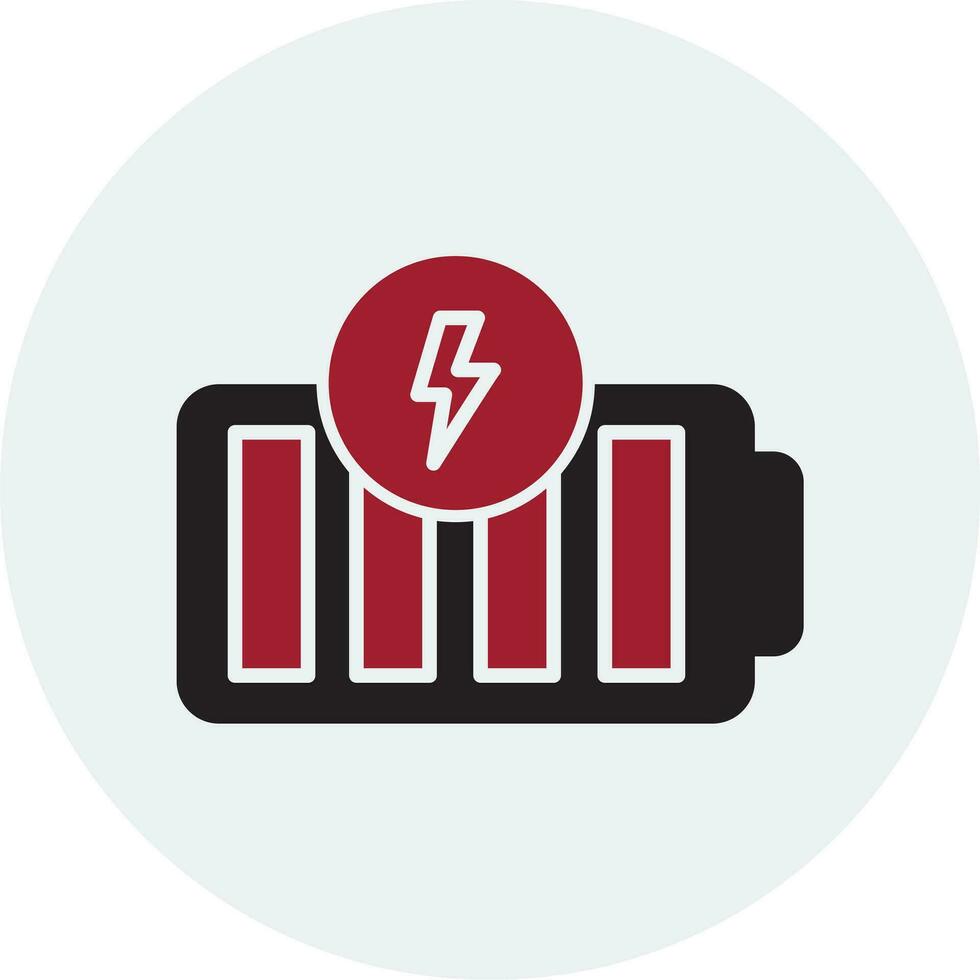 Full Battery Vector Icon