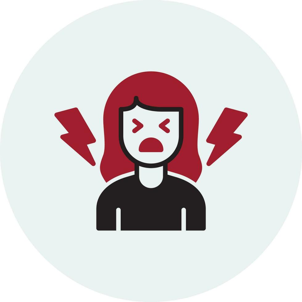 Suffer Vector Icon