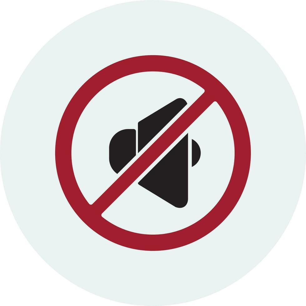 Quiet Vector Icon