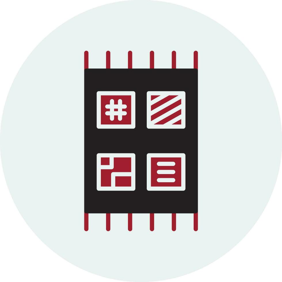 Patchwork Vector Icon