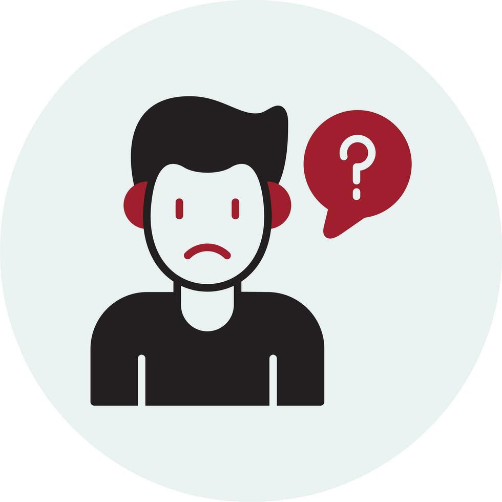 Confused Vector Icon