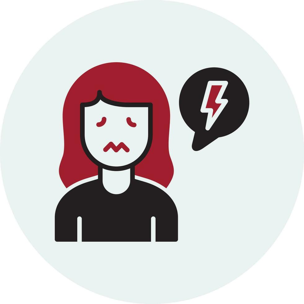 Overwhelmed Vector Icon