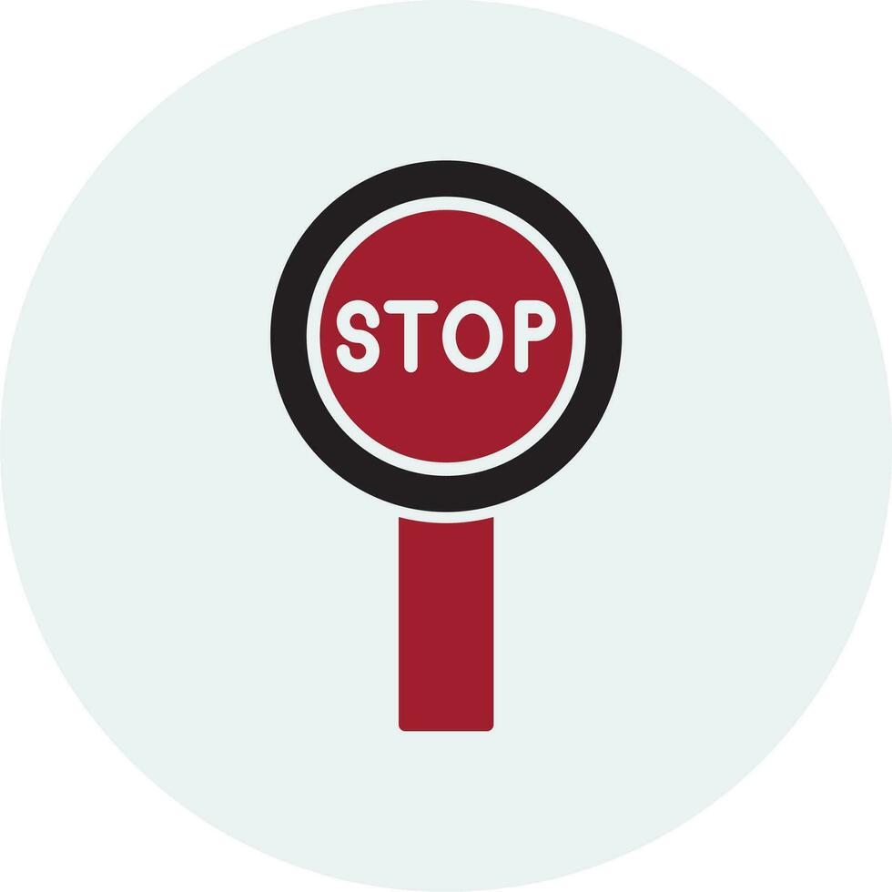 Stop Sign Vector Icon
