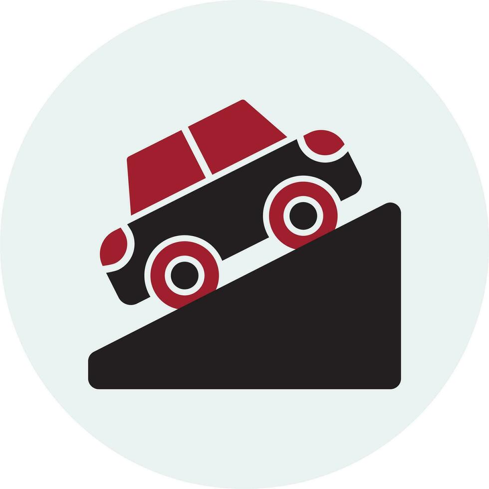Uphill Vector Icon