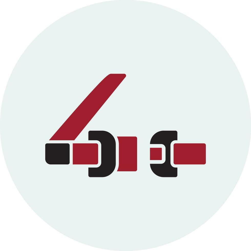 Safety Belt Vector Icon