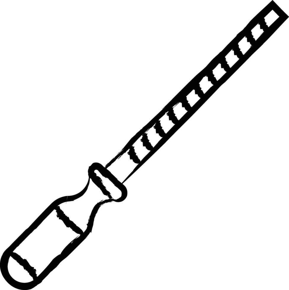 Rasp hand drawn vector illustration