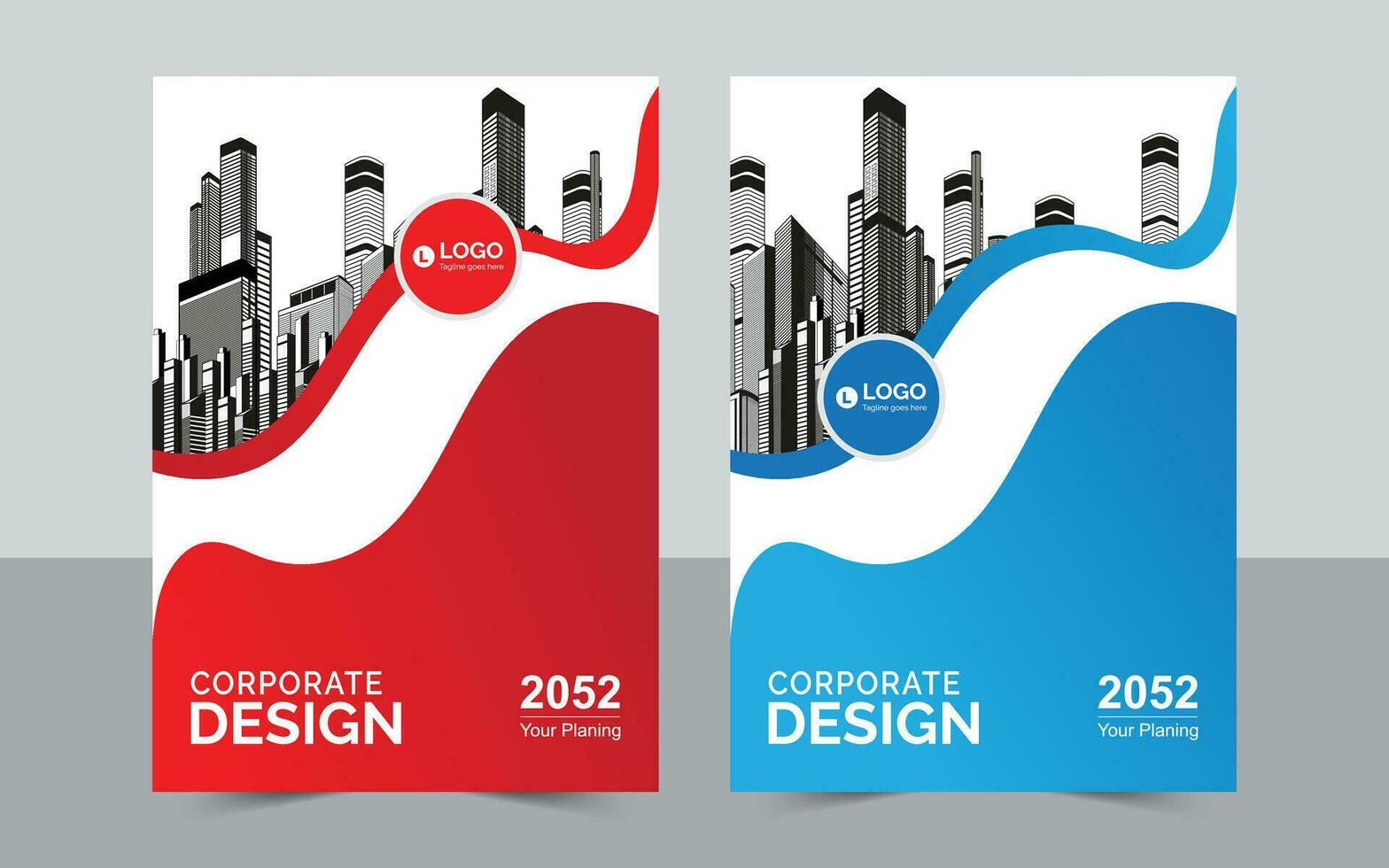 Corporate Cover Design Template. Can Be Adapt. Brochure, Flyer, Annual Report, Booklet. vector