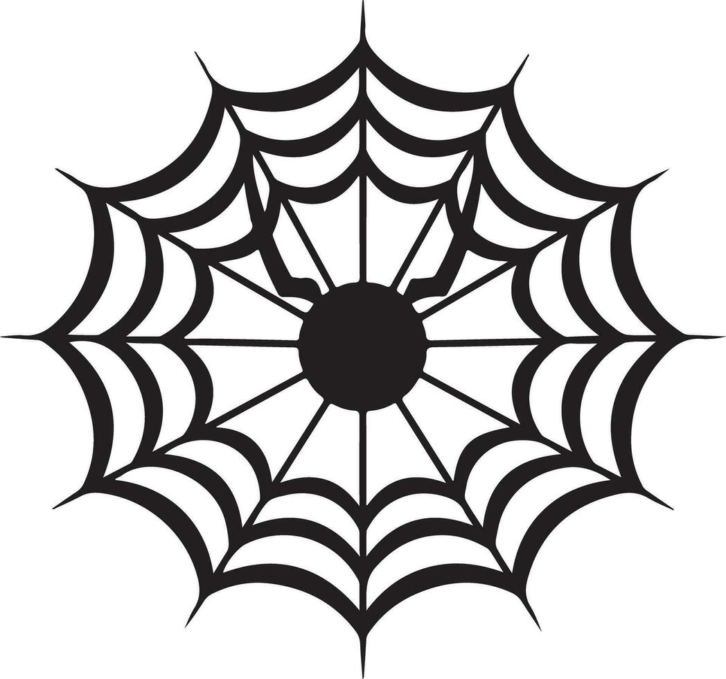 Halloween Black Vector art, Spider, witch , hat, ghost