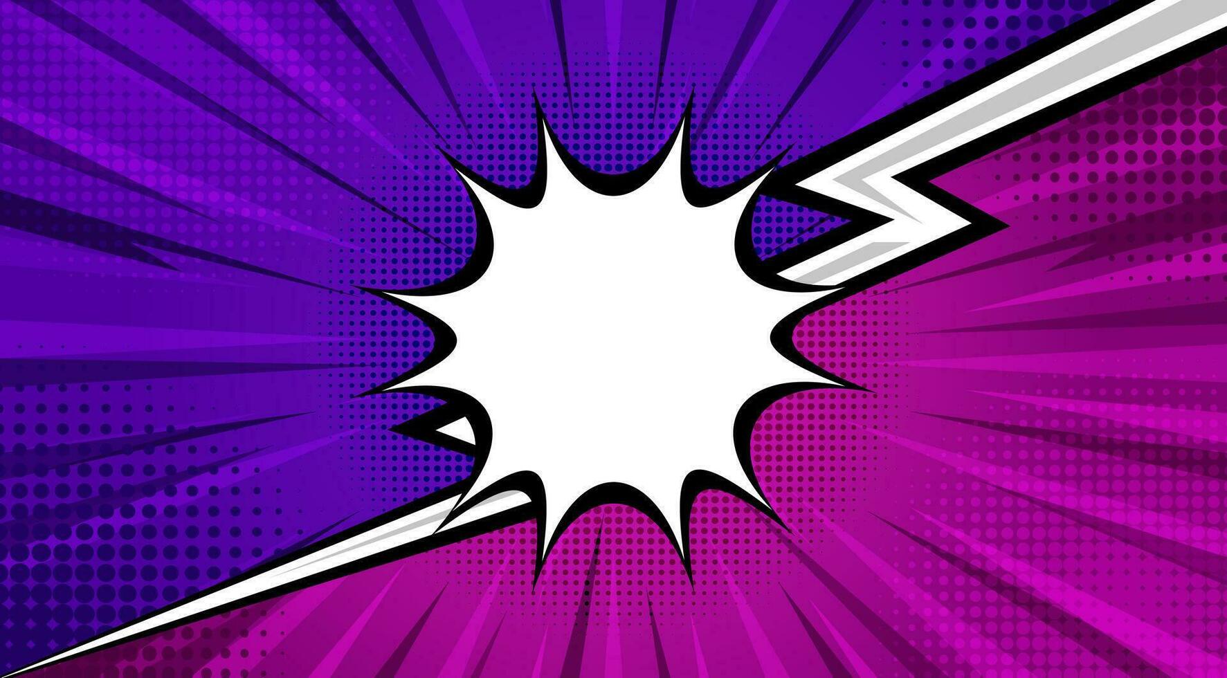 Cartoon comic background. Fight versus. Comics book colorful competition poster with halftone elements. Retro Pop Art style. Vector illustration
