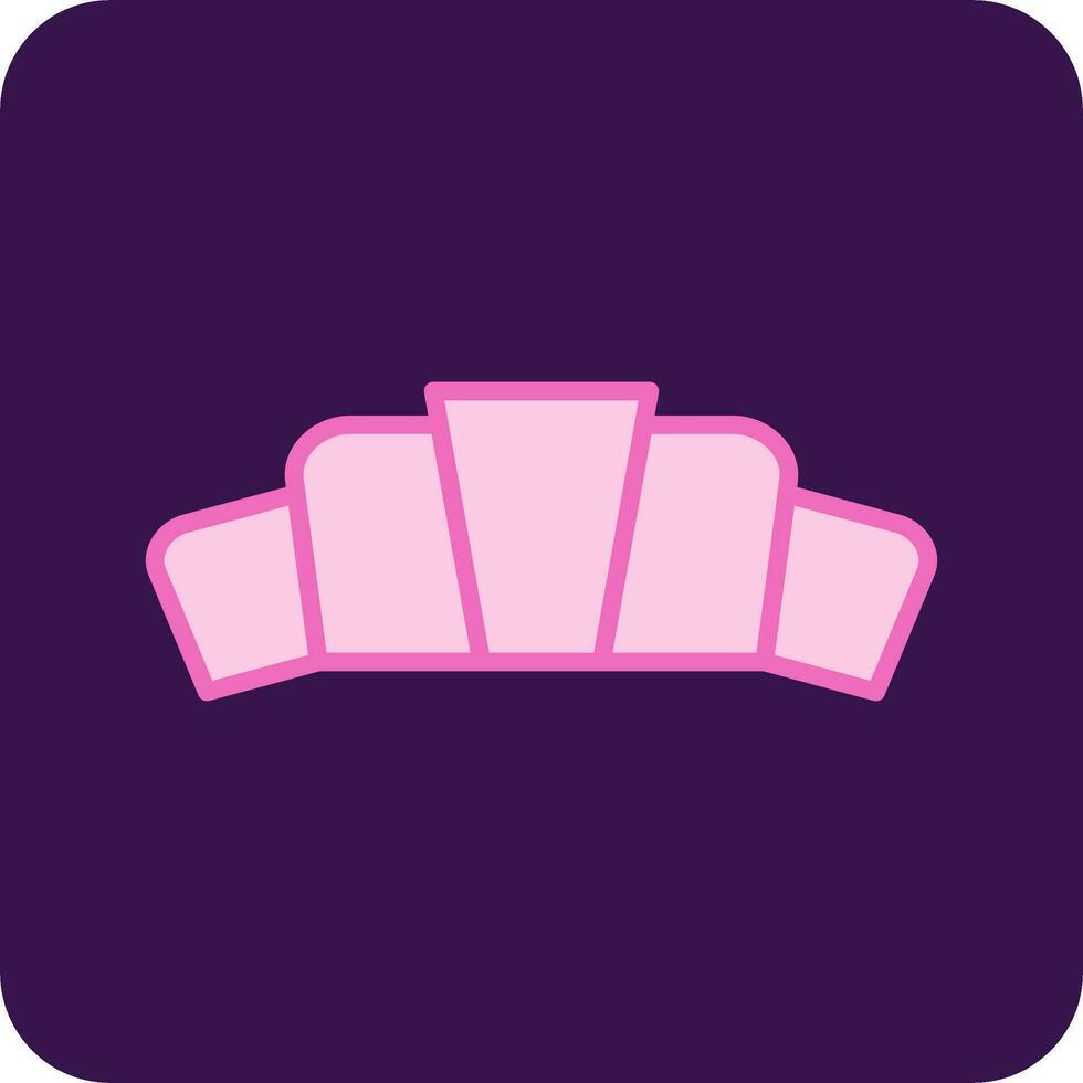 Croissant Vector Icon