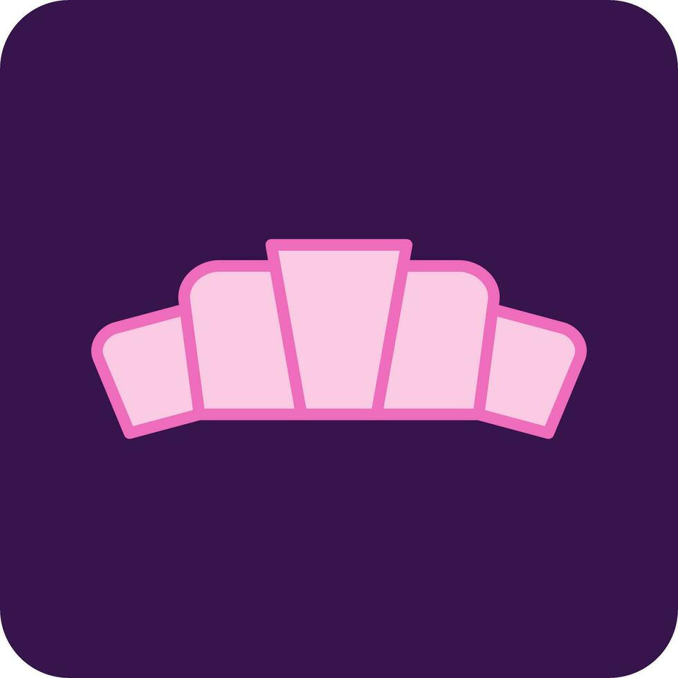 Croissant Vector Icon