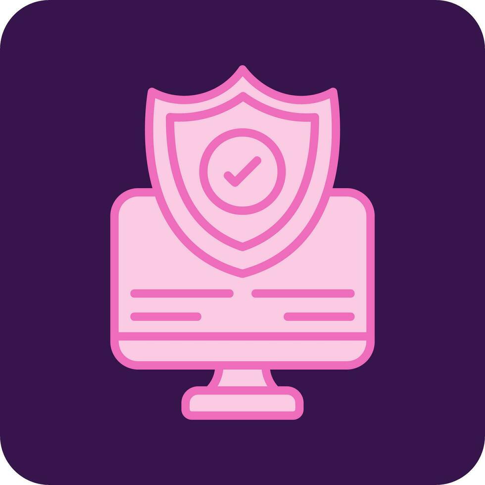 icono de vector de seguridad