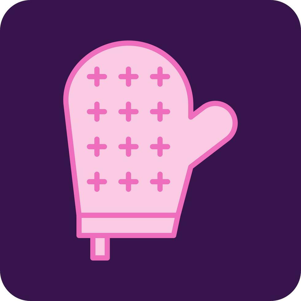 Oven Glove Vector Icon