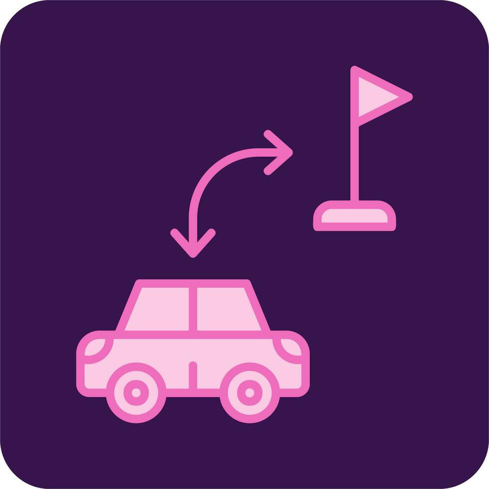 Driving School Vector Icon