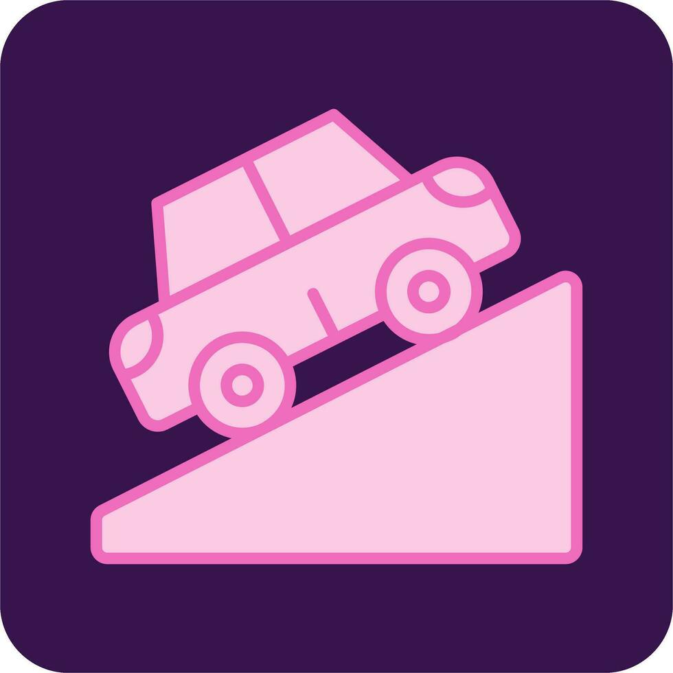 Uphill Vector Icon