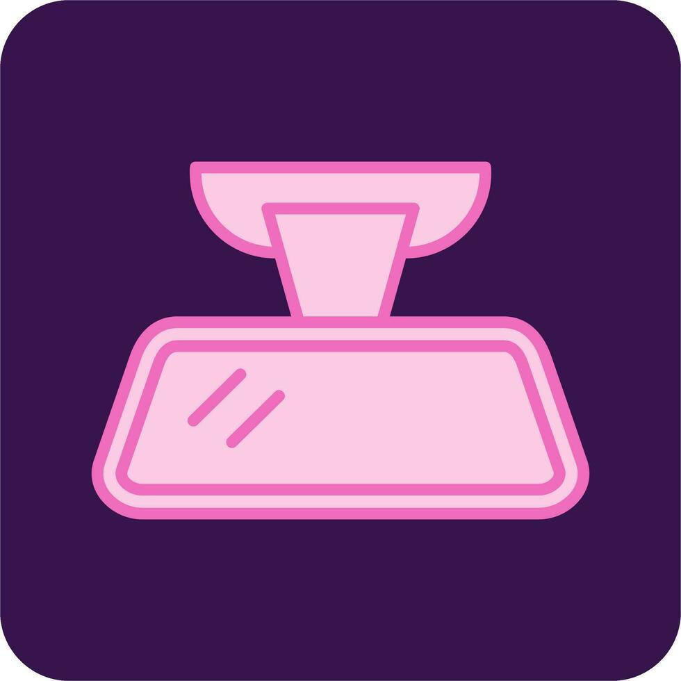 Rearview Mirror Vector Icon